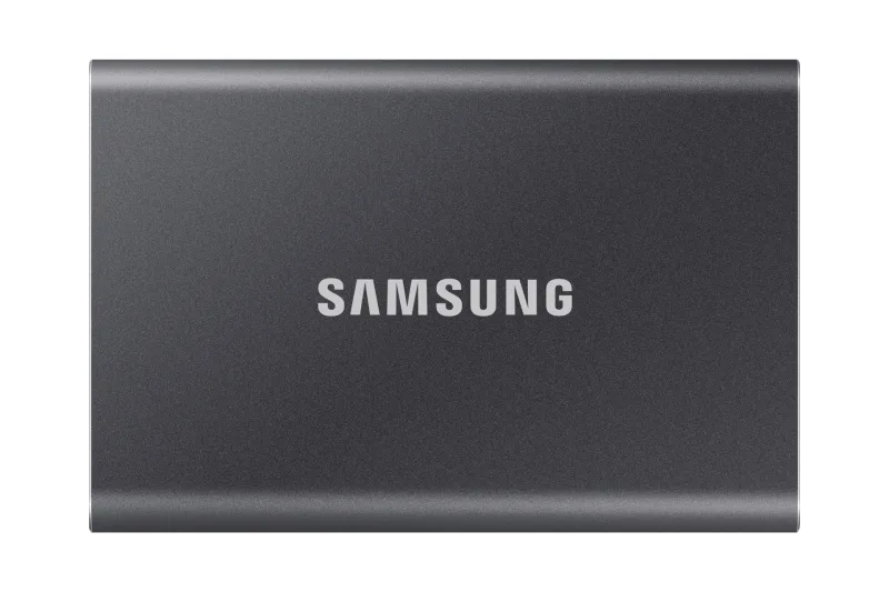 SAMSUNG Portable SSD T7 4TB extern USB 3.2 Gen 2 titan grey "MU-PC4T0T/WW"