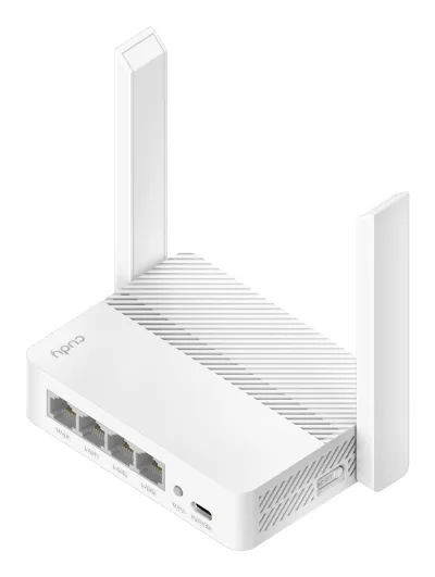 CUDY N300 Wi-Fi Router "WR300" (timbru verde 0.8 lei)