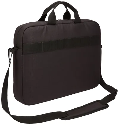 GEANTA CASE LOGIC, pt. notebook de max. 17.3 inch, 1 compartiment, buzunar frontal x 2, waterproof, poliester, negru, "ADVA-117 BLACK"/3204204