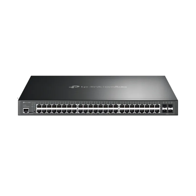 SWITCH TP-LINK L2 Managed 52-Port Gigabit L2+ Managed Switch with 48-Port PoE+, carcasa metalica, rackabil "TL-SG3452P" (timbru verde 2 lei)