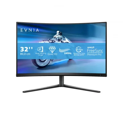 Monitor Consumer Philips Evnia 5000 32M2C5500W, 31.5", 2560 x 1440 pixeli, Black, 3 ani Garantie