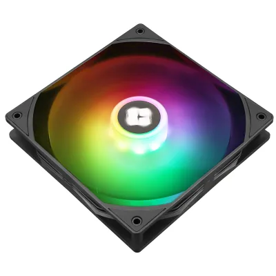 Ventilator Thermalright, 140mm, 1500 RPM, S-FDB Bearing, 75.8 cfm, LED ARGB, 4pin PWM, negru, "TL-C14C-S" (timbru verde 0.18lei)