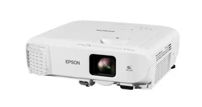 PROJECTOR EPSON EB-994F, Tehnologie 3LCD, 4100 lumeni, Rezolutie: 1080p, Aspect ratio: 16:9, Sursa lumina: Lampa, Durata viata lampa: 6500h, 17000h ECO mode, Dimansiune ecran priectie: 31"-304", Interfata: USB 2.0-A, USB 2.0 Type B (Service Only),