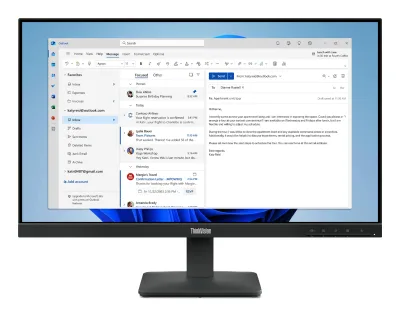 ThinkVision S24-4e 24 inch Monitor "64B5KAT1EU" (timbru verde 7 lei)