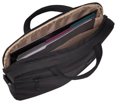 GEANTA CASE LOGIC Invigo, pt. notebook de max. 14 iinch, 1 compartiment, buzunar frontal, waterproof, poliester, negru,3205102 "INVIA114 BLACK"