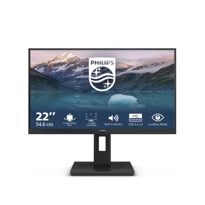 Monitor LED VA 21,5" 1920 x 1080 FHD 222S9JML 16:09 HDMI+DP Lift 4ms 75Hz Negru "222S9JML/00" (timbru verde 7 lei)