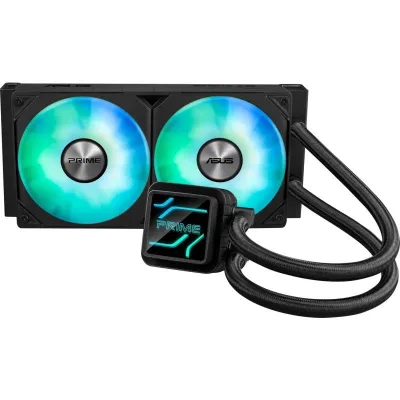Cooler Procesor ASUS Prime LC 240 ARGB, Lichid, 12 cm, 2 ventilatoare, aRGB