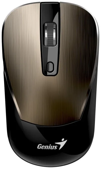 MOUSE Genius "NX-7125”, PC sau NB, wireless, 2.4G, BlueEye, 1200 dpi, butoane/scroll 3/1, chocolate, "31030044401" (timbru verde 0.18 lei)