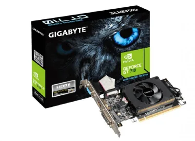 Placa video Gigabyte GeForce GT 710, 2GB GDDR3, PCI Express 2.0, 64-bit