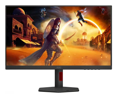 Monitor Gaming Fast IPS LED AOC 27" Q27G4ZR, QHD (2560 x 1440), HDMI, DisplayPort, Pivot, 160 Hz, 0.3 ms (Negru) "Q27G4ZR" (timbru verde 7 lei)