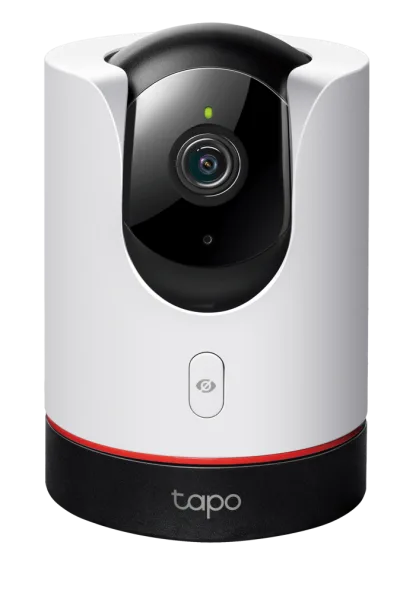 CAMERA IP TP-LINK, cube, pt. interior, dist. IR 9 m, 2K QHD (2560 × 1440 px), microfon, carcasa plastic, slot SD card, "Tapo C225" (timbru verde 0.8 lei)