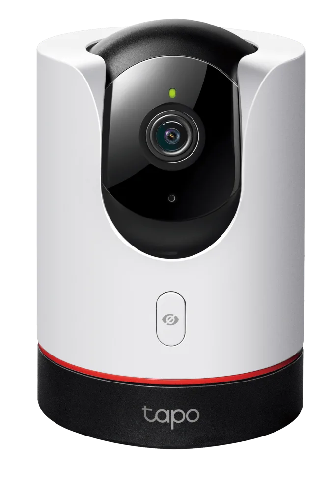 CAMERA IP TP-LINK, cube, pt. interior, dist. IR 9 m, 2K QHD (2560 × 1440 px), microfon, carcasa plastic, slot SD card, "Tapo C225" (timbru verde 0.8 lei)