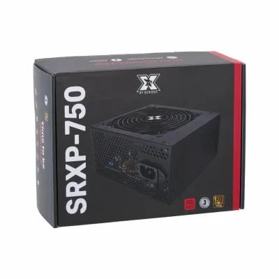 Sursa Serioux Energy 750W, 80+ BRONZE, Ventilator 12cm, ATX, material metal, cabluri: 20+4-pin, 1x4+4-pin, 2x6+2-pin, negru