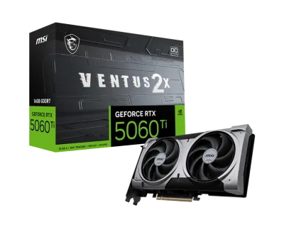 Placa video MSIGeForce RTX 5060 Ti, 16GB GDDR7, PCI Express x16 5.0, 128bit