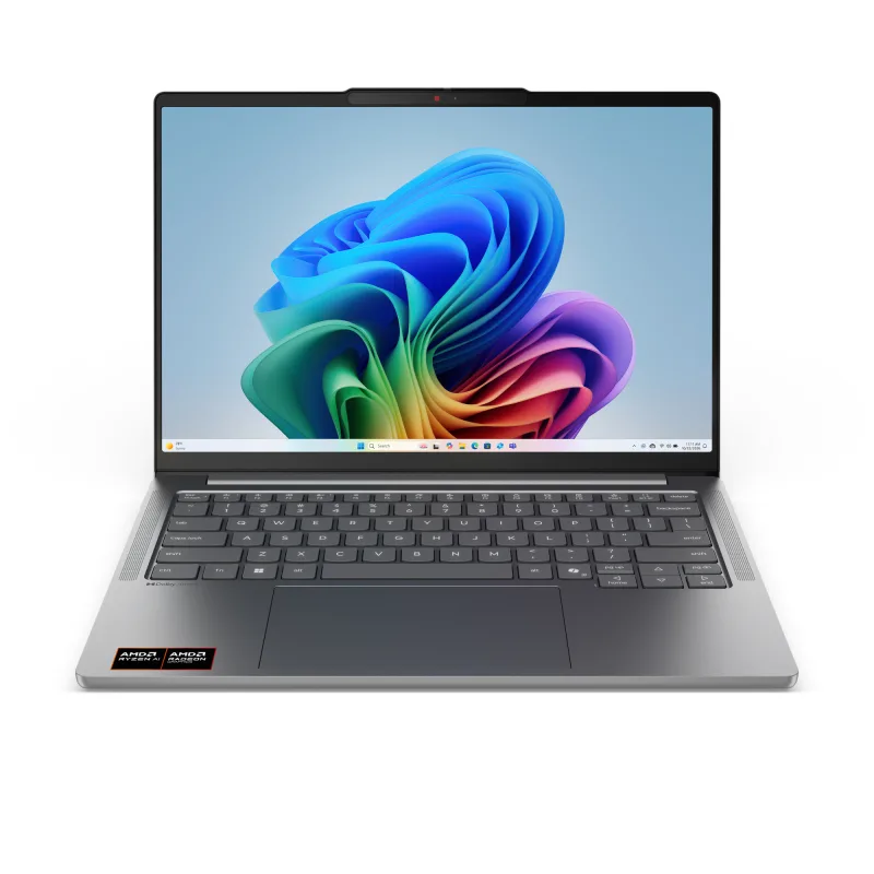 14 IdeaPad Pro 5 14AGP11, 2.8K OLED 120Hz VRR, Procesor AMD RyzenTM AI 9 465 (24M Cache, up to 5.0 GHz), 32GB LPDDR5X, 1TB SSD, AMD Radeon 880M, No OS, Luna Grey "83SG000SRM" (timbru verde 3.5 lei)