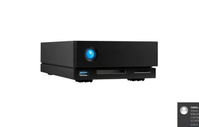 HDD Extern Lacie THUNDERBOLT, 16TB, Negru, USB 3.2
