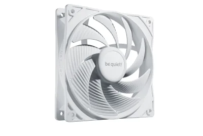 Ventilator be quiet! "PURE WINGS 3 PWM"120mm 2100 rpm, Rifle bearing, 4-pin PWM, alb, "BL111" (timbru verde 0.18 lei)