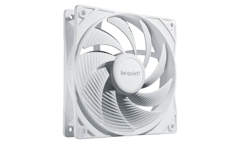Ventilator be quiet! "PURE WINGS 3 PWM"120mm 2100 rpm, Rifle bearing, 4-pin PWM, alb, "BL111" (timbru verde 0.18 lei)