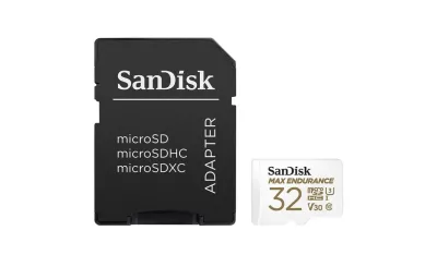 MICROSDXC 32GB CL10 U3 SANDISK "SDSQQNR-032G-GN6IA" (timbru verde 0.03 lei)