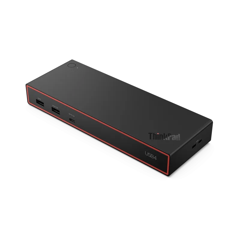 Docking station LENOVO ThinkPad USB4 Dock 5000, Thunderbolt, 100W, Negru, 3 ani Garantie