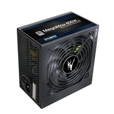 SURSA Zalman "TXII", 800W, certificare 80 Plus, non-modular, fan 120mm, negru, "ZM800-TXII" (timbru verde 2 lei)