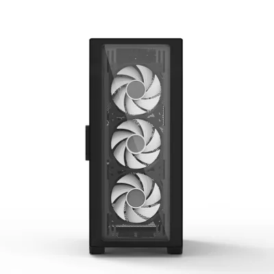 CARCASA Zalman "i3 Neo TG", middle tower, gaming, fara sursa, suporta 8xfan, 4xfan inclus, PSU shroud, USB 3.1 gen1 x 2, USB 2.0 x 1, audio+mic, 7 sloturi expansiune, negru, "i3 NEO TG Black" (timbru verde 0.32lei)