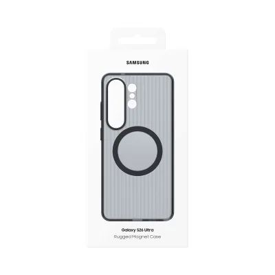 Husa Husa pentru Samsung Galaxy S26 Ultra S948, Rugged Magnet Case, Neagra EF-RS948CBEGWW "EF-RS948CBEGWW"