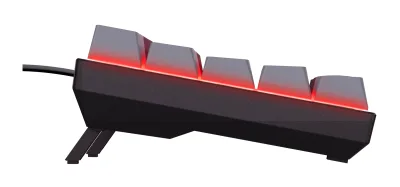 TRUST GXT 867 ACIRA 60% MINI GAMING KEYBOARD US "24882" (timbru verde 0.8 lei)