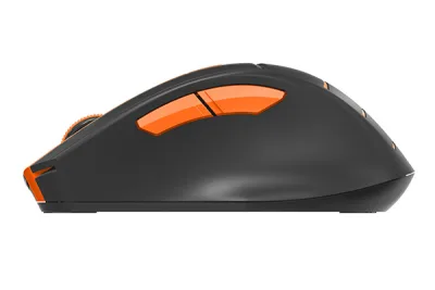MOUSE A4tech, "FG30", gaming, wireless, 2.4GHz, optic, 2000 dpi, butoane/scroll 6/1, , negru / portocaliu, 45507106 "FG30 Orange" (timbru verde 0.18 lei)