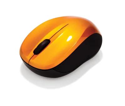 MOUSE VERBATIM FARA FIR NANO PORTOCALIU VULCANIC"49045" (TIMBRU VERDE 0.18 LEI)