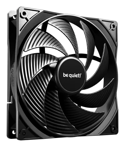 Ventilator be quiet! "PURE WINGS 3"140mm 1800 rpm, Rifle bearing, 4-pin PWM, , "BL109" (timbru verde 0.18 lei)