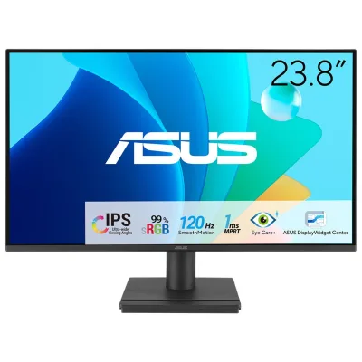 ASUS VA249HG Eye Care Gaming Monitor 24inch IPS Full HD sRGB 300cd/m2 120Hz Adaptive-Sync 1ms MPRT HDMI VGA "VA249HG"