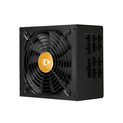 SURSA Chieftec Polaris 1050 W, modulara, certificare 80 Plus Gold, ventilator 140 mm x 1, PCI-E 6+2 pin x 2, SATA x 4, "PPS-1050FC" (timbru verde 2 lei)