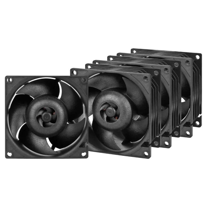 VENTILATOR carcasa Arctic, 80mm, 10000 rpm, dual-bearing, PWM regulated, pachet 4 buc, "ACFAN00291A"