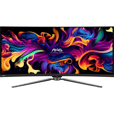Monitor Consumer MSI MAG 341CQP QD-OLED, 34", 3440 x 1440 pixeli, Black, 3 ani Garantie