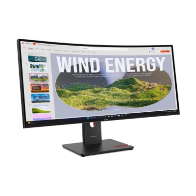 MONITOR LCD 34" T34WD-40/64AEGAT1EU LENOVO "64AEGAT1EU" (timbru verde 7 lei)