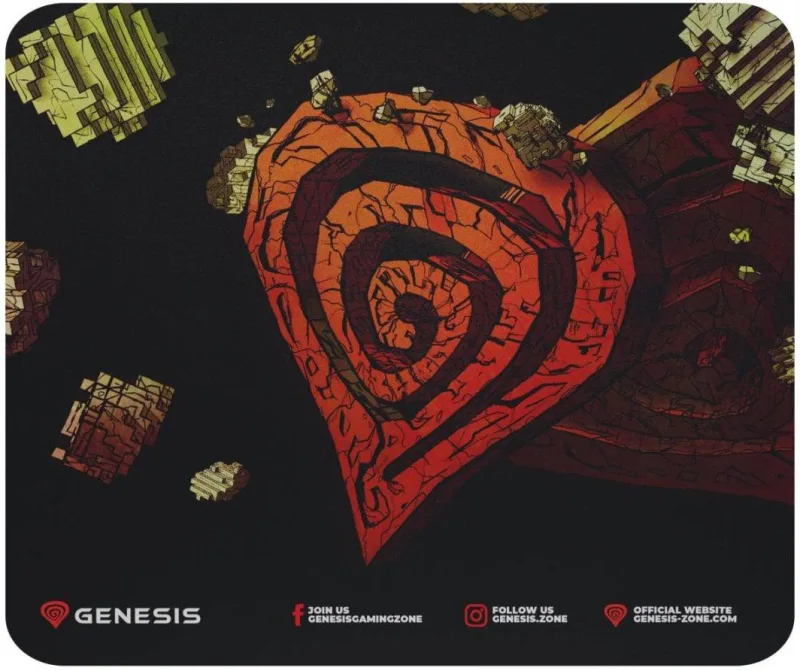 Mousepad Gaming GENESIS Ancient Stone, 250 x 210 mm, Multicolor