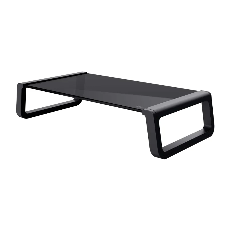 TRUST MONTA GLASS MONITOR STAND BLK "25271"