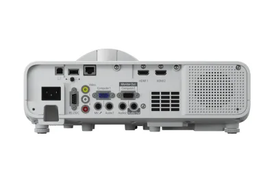 Proiector Epson EB-L210SF, Tehnologie 3LCD, Full HD, Luminozitate: 4000 Lumeni, Rezolutie: 1080p, Aspect Ratio: 16:9, Contrast: 2.500.000 : 1, sursa lumina: Laser, Viata sursa lumina: 20.000h, 30.000k in mod ECO, Refresh Rate: 192 Hz - 240 Hz,