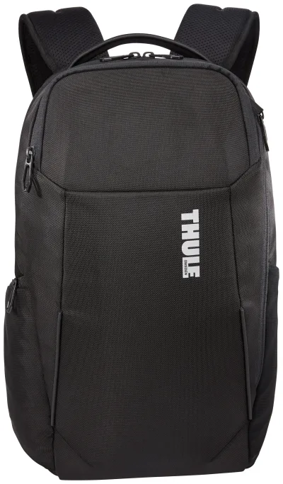 RUCSAC THULE , pt. notebook de max. 15.6 - 17 inch, 23 l, 1 compartiment, buzunar frontal x 3 | buzunar lateral x 2, waterproof, poliester, negru, Accent 3205381