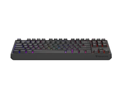 Tastatura Mecanica Gaming Genesis Thor 230 TKL, RGB, Wireless, Negru