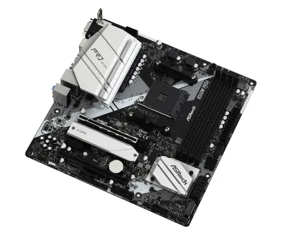 PLACA de BAZA Asrock "B550M PRO4", skt AM4, mATX, AMD B550, 4 x DDR4, max. 128 GB, 6 x SATA, 2 x M.2, 7.1, "B550M PRO4"