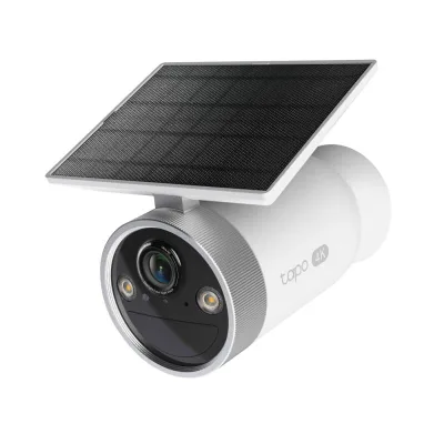 Enhanced AI Solar Security Camera Ultra SPEC:4K QHD (2160×4096), 2.4 G&5GHz, 7800mAh rechargeable lithium-ion battery, All-in-one solar panel FEATURE:,Non-Stop Power, Smart Detection and Notifications (motion, people, cars, pets), 24/7 monitoring, AI