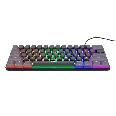 Tastatura Mecanica Gaming Trust GXT 867 Acira, USB, negru