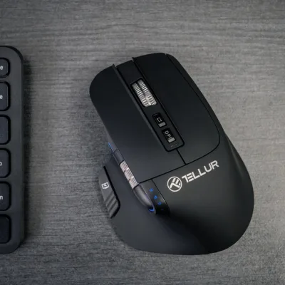 Mouse Gaming Wireless TELLUR Shade, 3200 dpi, Negru