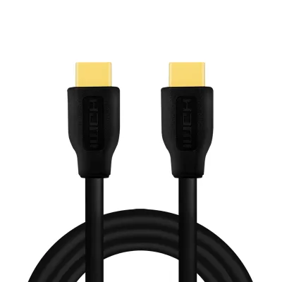 CABLU video LOGILINK, HDMI (T) la HDMI (T) 2.0, 1m, conectori auriti, rezolutie maxima 4K (3840 x 2160) la 60 Hz, plastic, dublu ecranaj, CCS, negru, "CH0100" (timbru verde 0.18 lei)