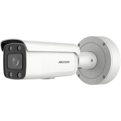 Camera Hikvision DS-2CD2647G2-LZS(C) 4 MP ColorVu Motorized Varifocal 3.6 to 9 mm, horizontal FOV 92.3° to 48°, vertical FOV 48.4° to 27°, diagonal FOV 112.2° to 55°, Image Sensor 1/1.8" Progressive Scan CMOS ,Color: 0.0005 Lux @ (F1.0, AGC ON), White