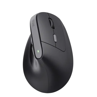 Mouse Wireless Trust Bayo II, 2400 dpi, Negru