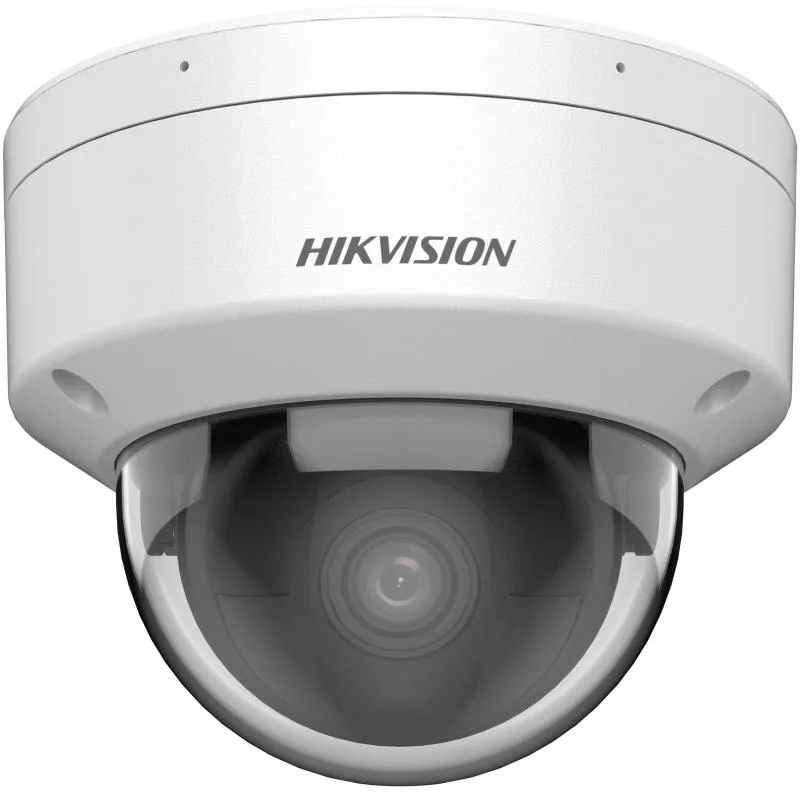 Camera de supraveghere IP Dome 8MP Powered by Darkfighter Hikvision DS-2CD2186G2H-I(2.8MM)(EF), lentila fixa: 2.8mm, iluminare min.: Color: 0.0008 Lux @ (F1.0, AGC ON),B/W: 0 Lux cu IR: 30m, slot card de memorie: microSD/microSDHC/microSDXC card, up to