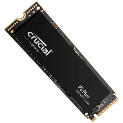 Crucial SSD P3 Plus 1000GB/1TB M.2 2280 PCIE Gen4.0 3D NAND, R/W: 5000/4200 MB/s, Storage Executive + Acronis SW included "CT1000P3PSSD8"